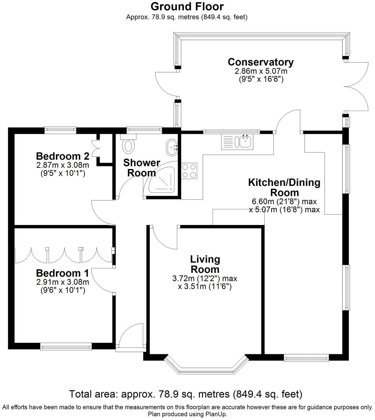 Fairfax Road, Market Harborough, LE16 floorplan