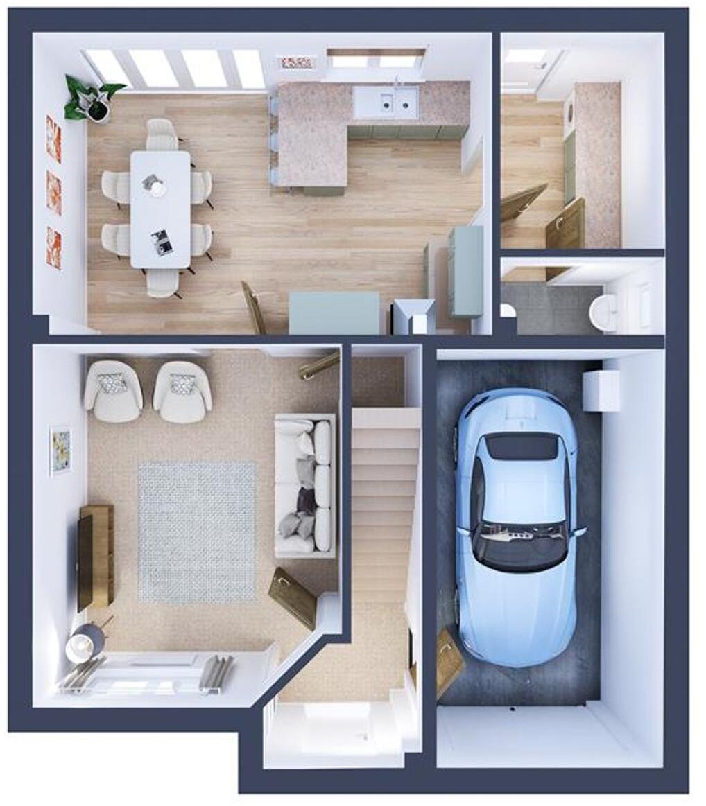 Plot 3, Wildridge Drive, Moor Row, CA24 floorplan