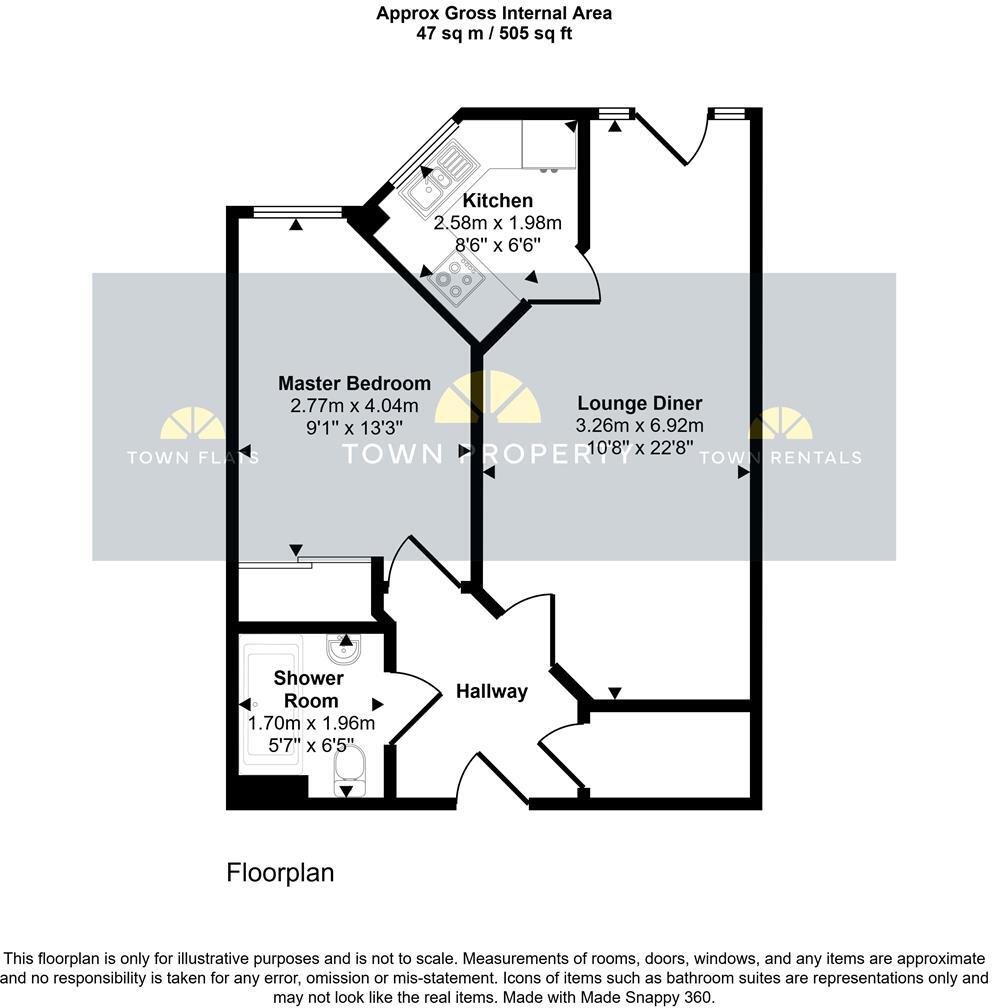 Jevington Gardens, Eastbourne floorplan