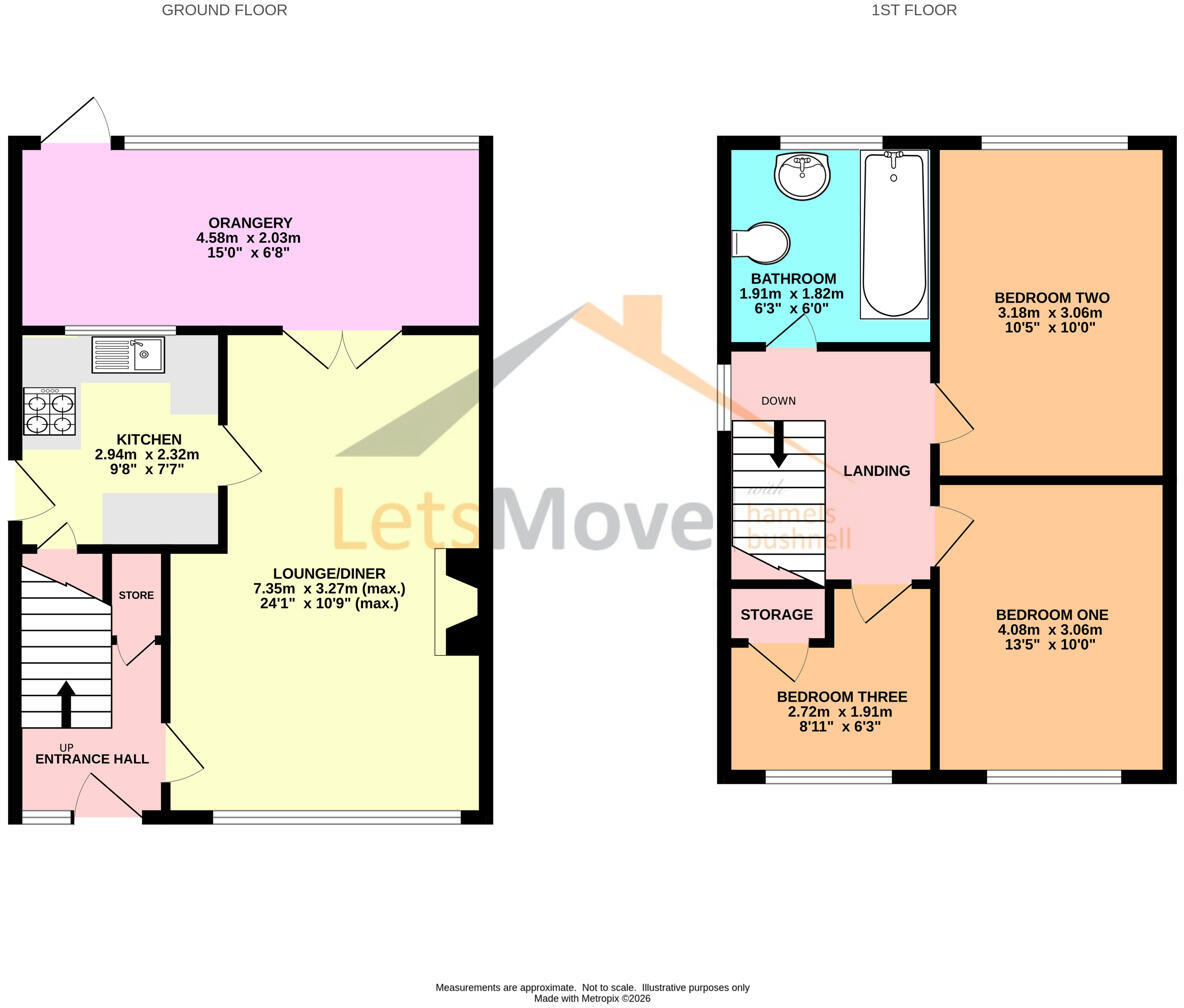 St Andrews Way, Church Aston floorplan