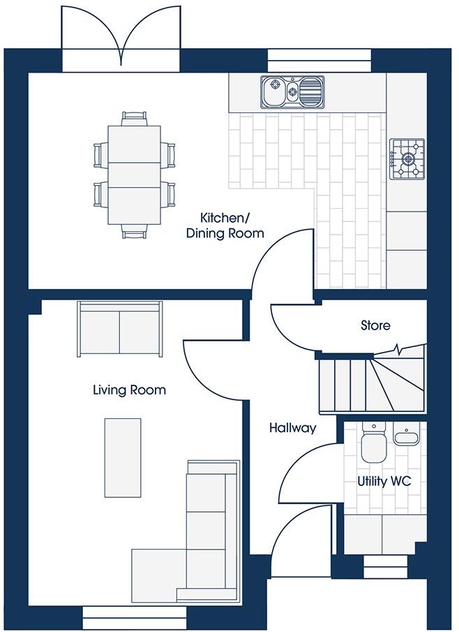 Feniscowles, 
Blackburn, 
BB2 5DD floorplan