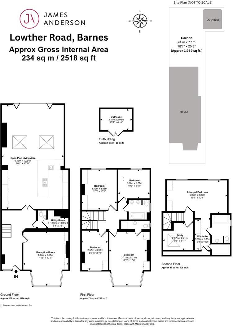 Lowther Road, London floorplan