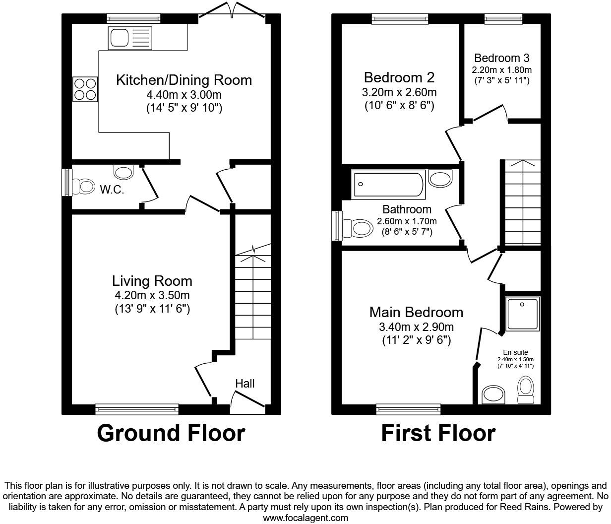 Sandstone Road, Eastfield, Scarborough, North Yorkshire, YO11 floorplan
