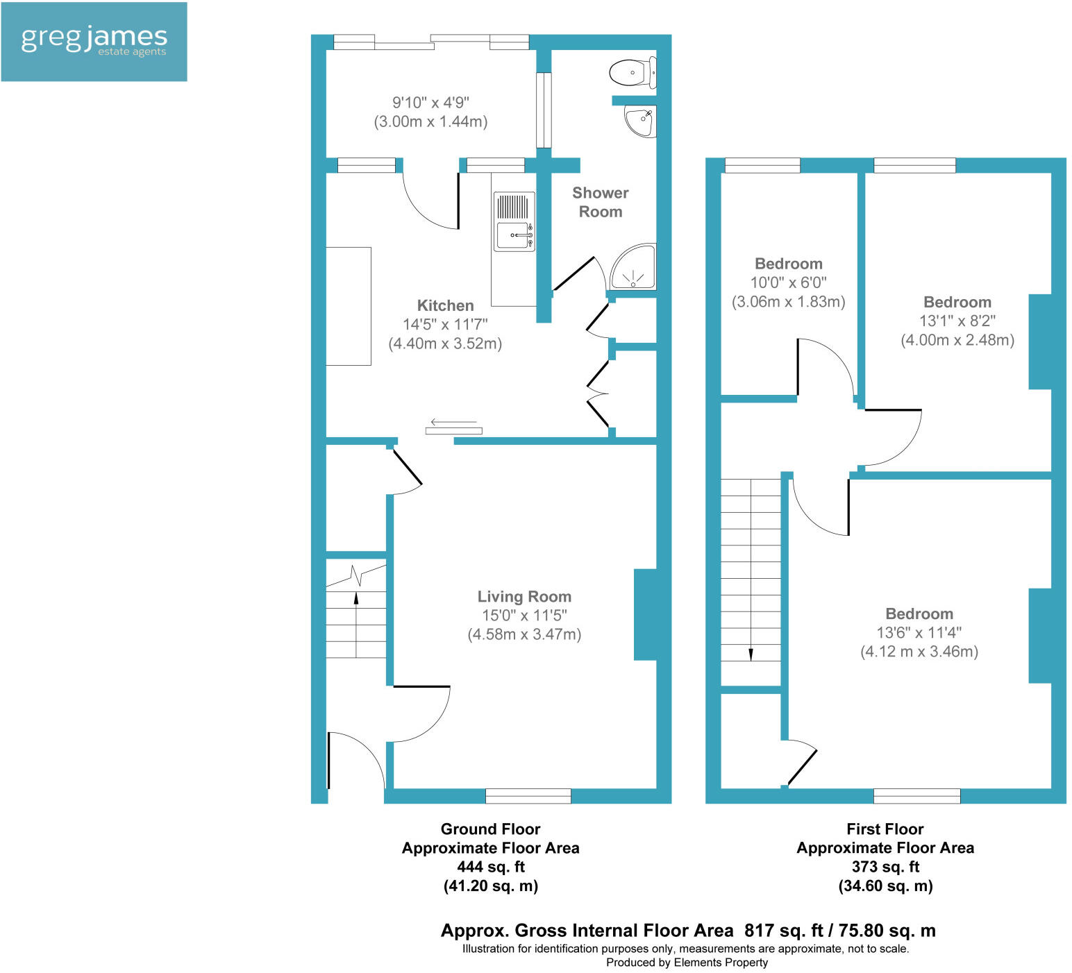 Park Road,  Farnborough , GU14 floorplan