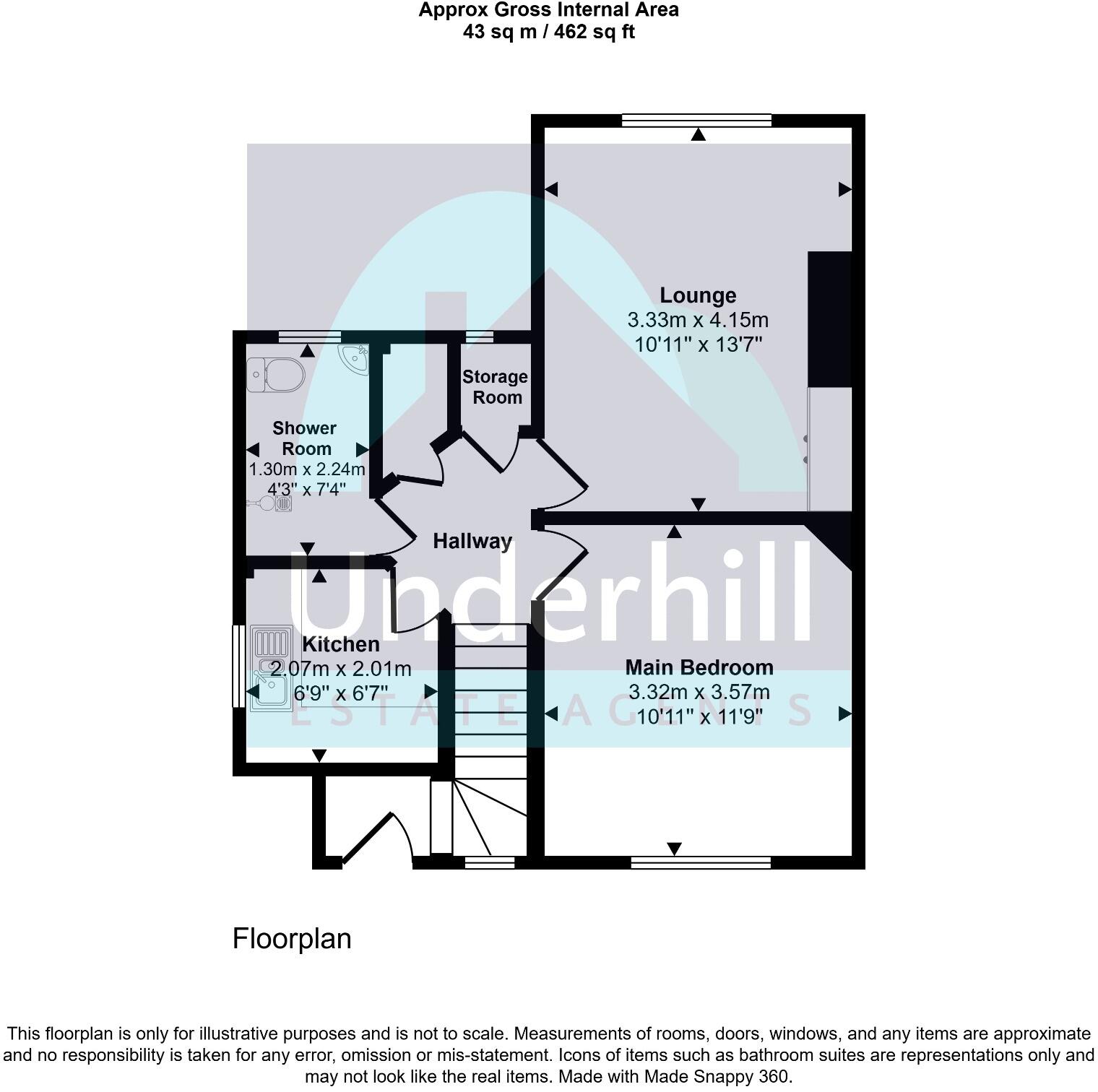 Wonford, Exeter floorplan