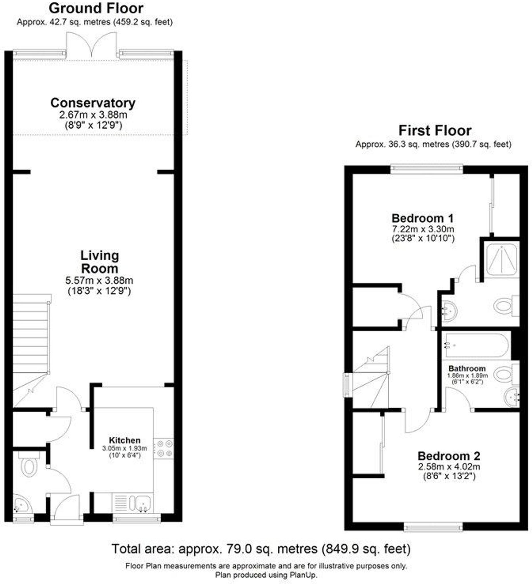 Hatts Close, Hartley Wintney, RG27 floorplan