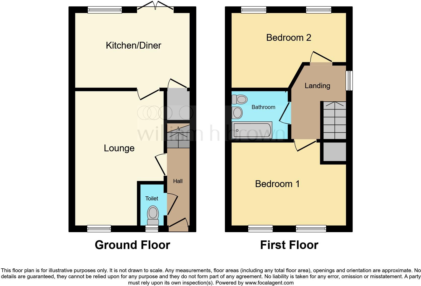 Swarcliffe Avenue, Leeds floorplan