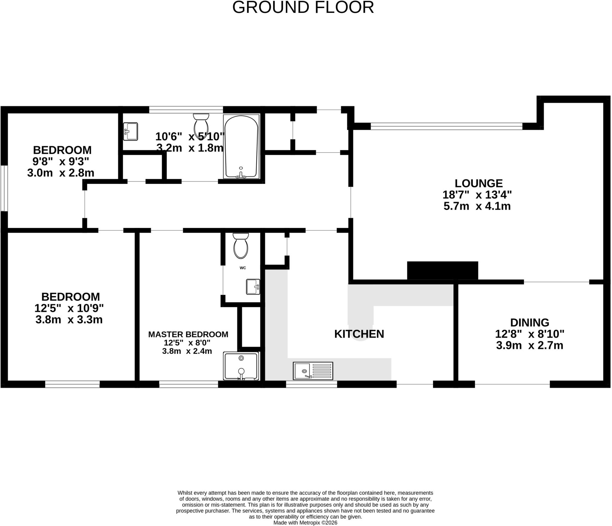 27 Lochardil Road, Inverness, IV2 floorplan