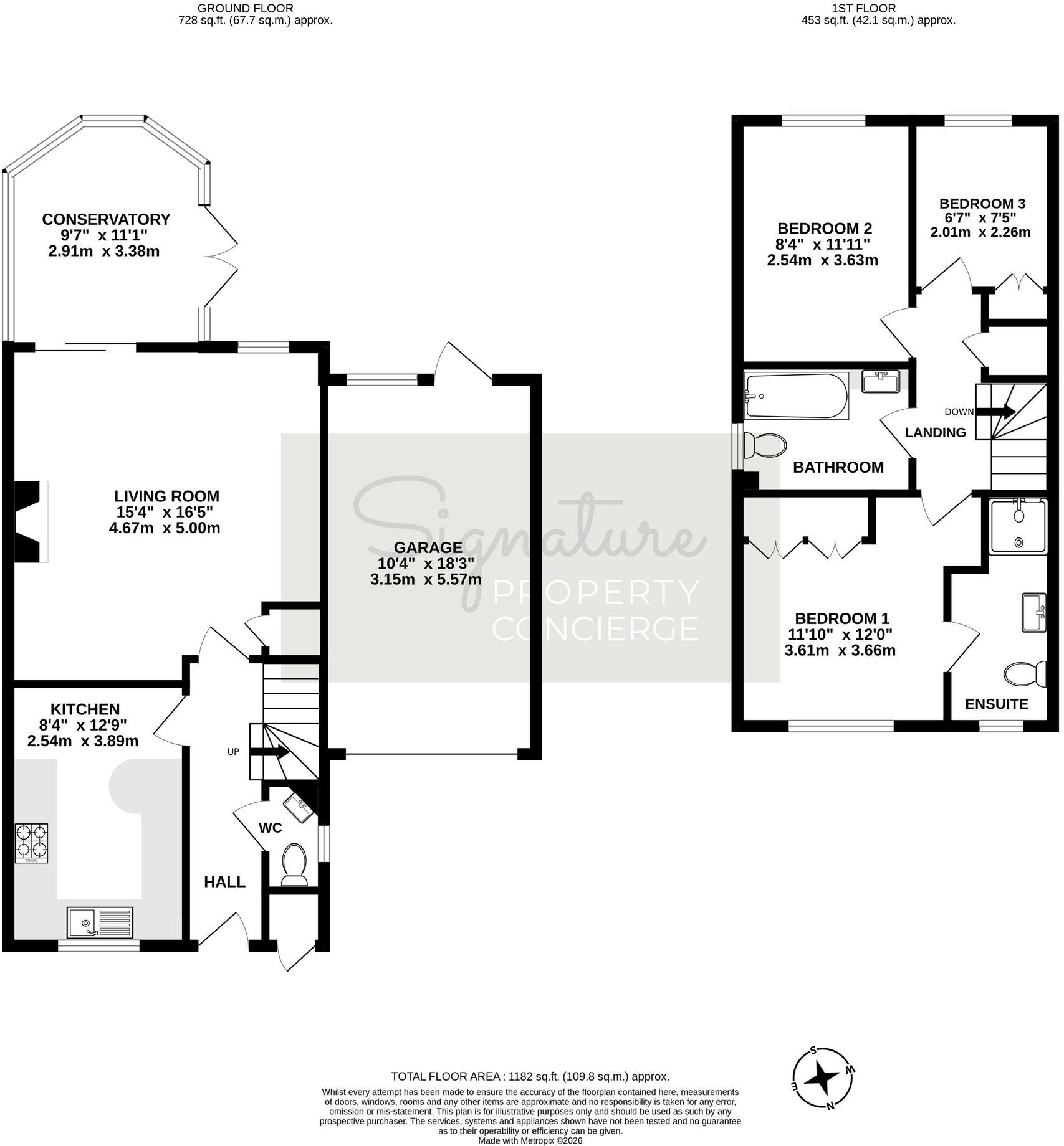 Baywood Close, Farnborough, GU14 floorplan