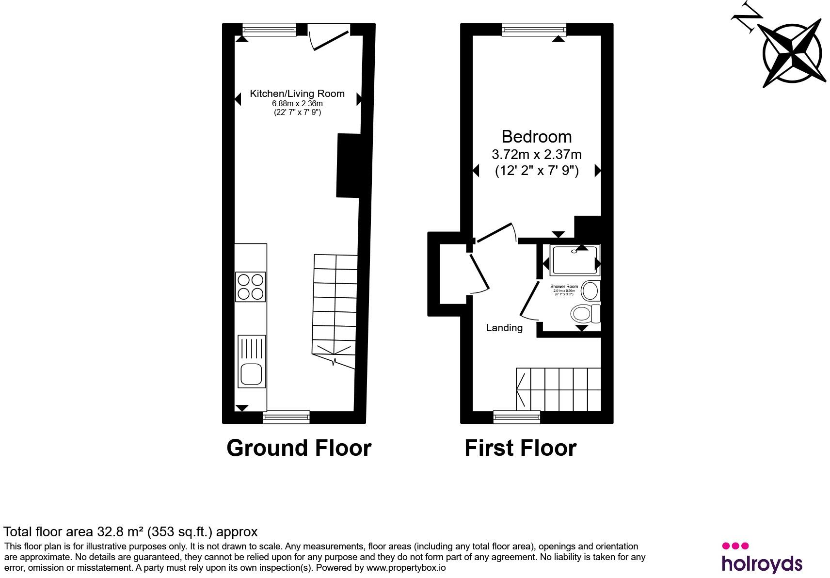 Sun Street, Haworth, Keighley floorplan