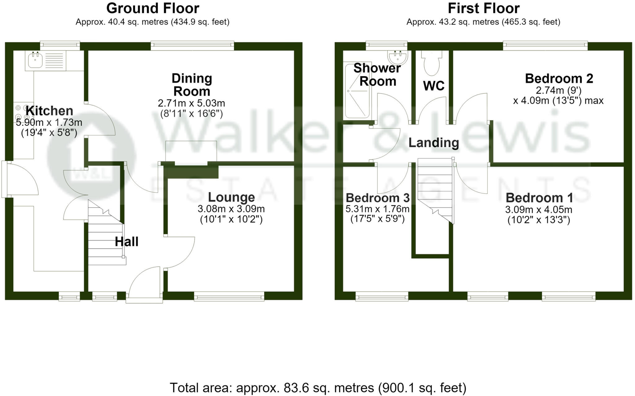 Penpisgah Road, Tonypandy floorplan