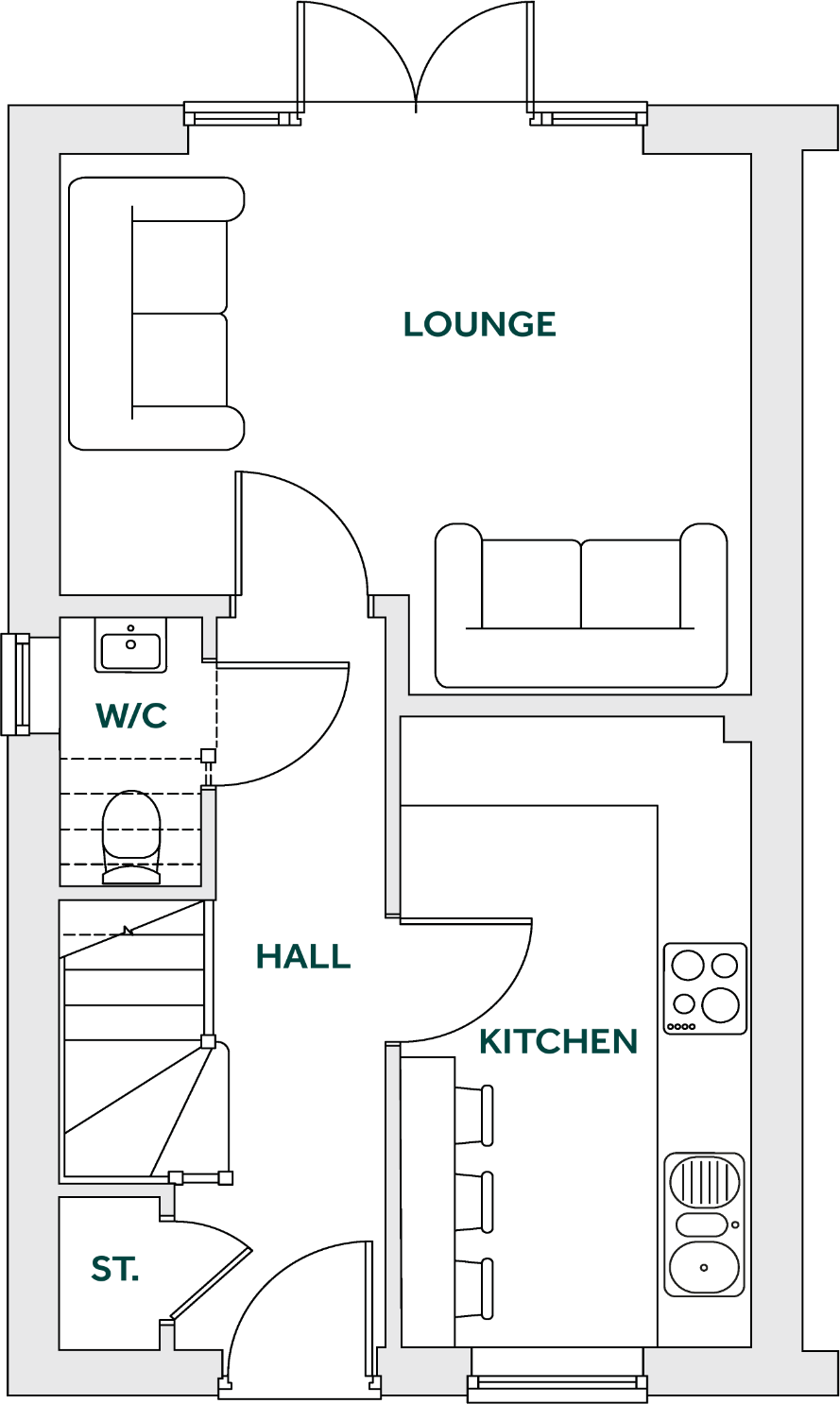Sandpiper Close, 
Whitby, 
YO22 4QT floorplan
