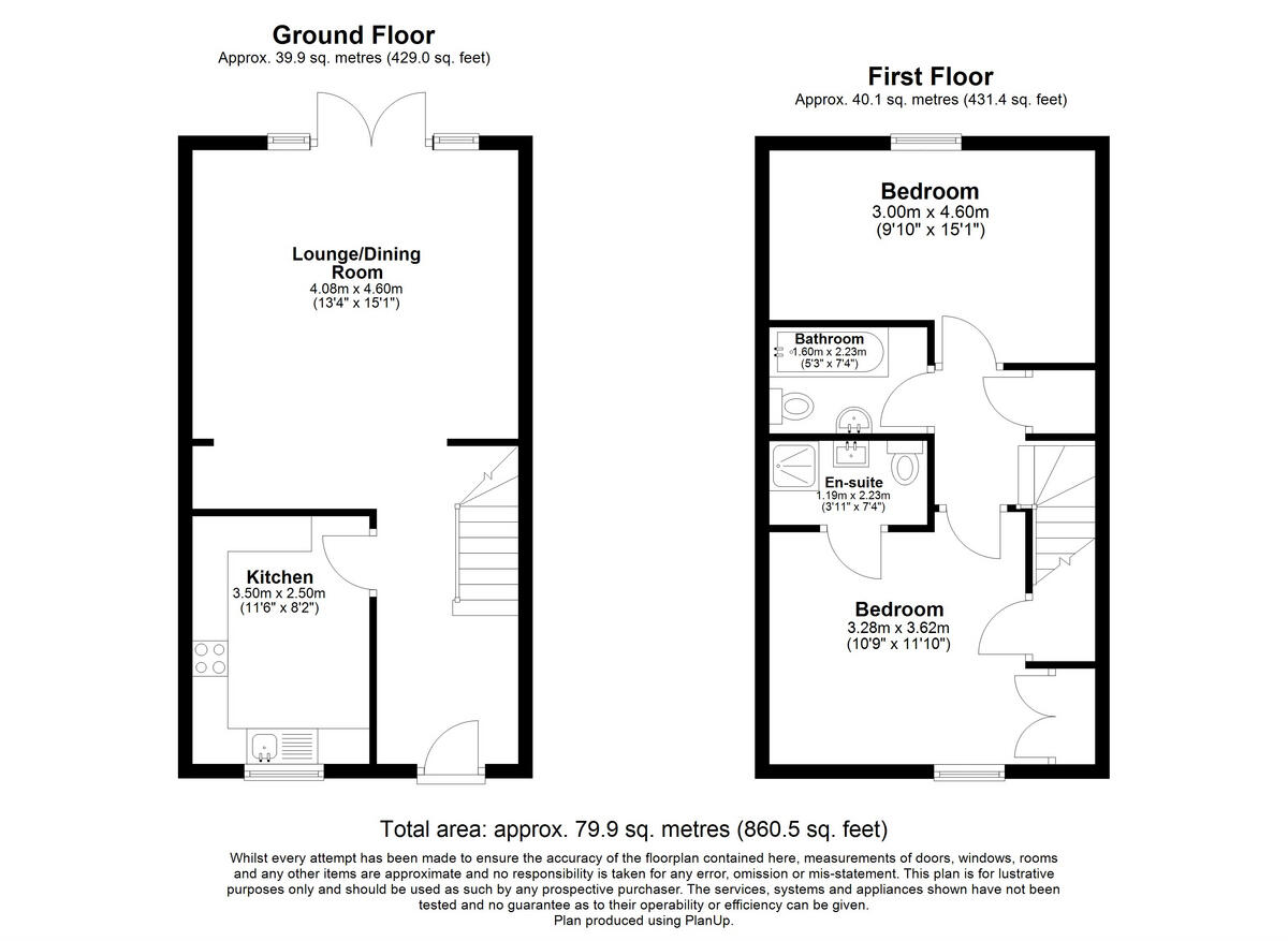 Montgomery Gardens, Canterbury, CT2 floorplan