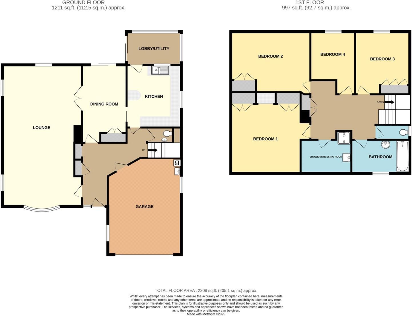 Brent Street, Brent Knoll, Somerset, TA9 floorplan