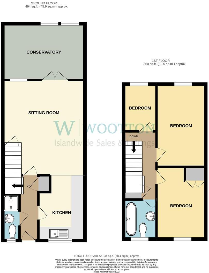 Mill Square, Wootton Bridge floorplan