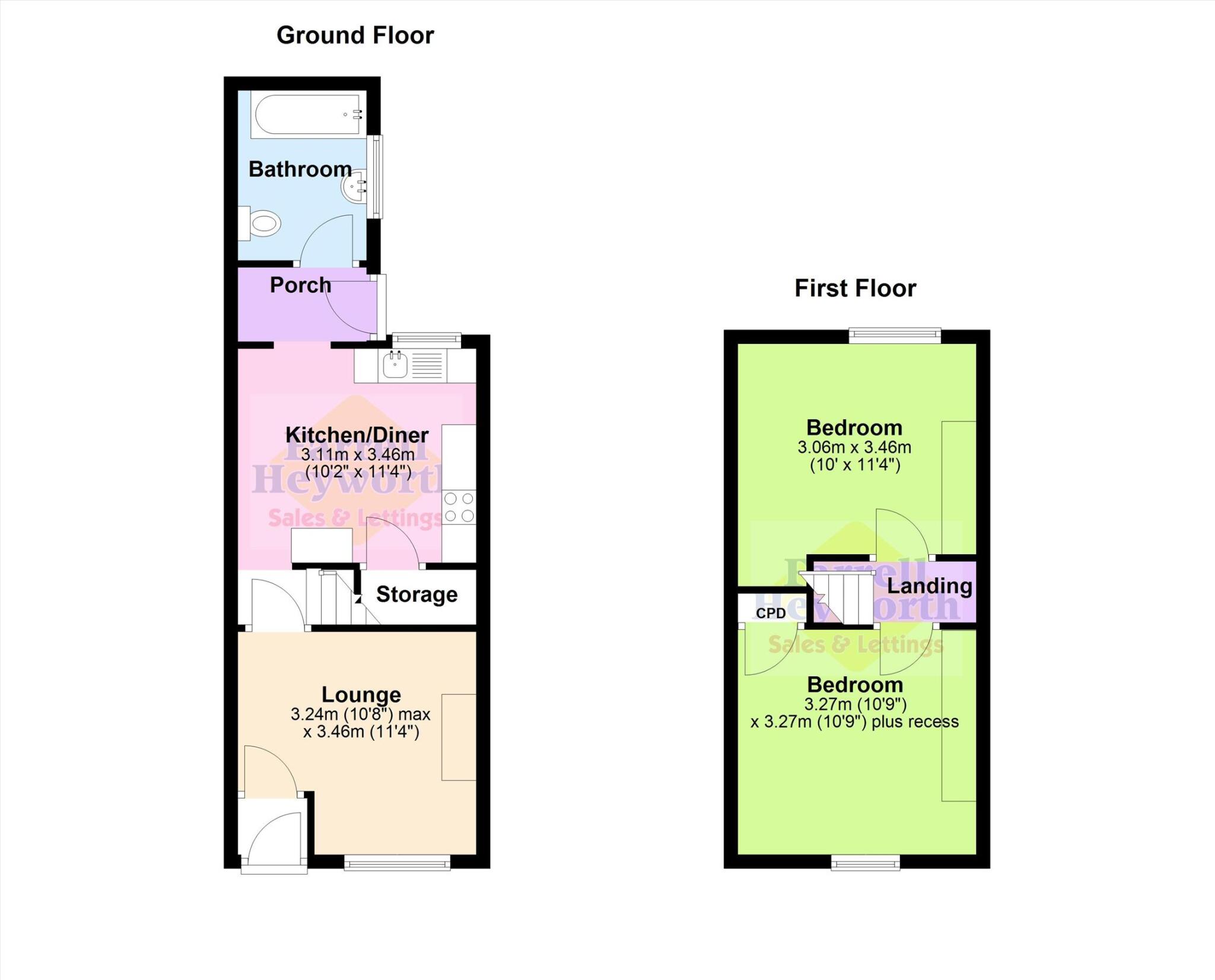 Graham Street, Lancaster floorplan