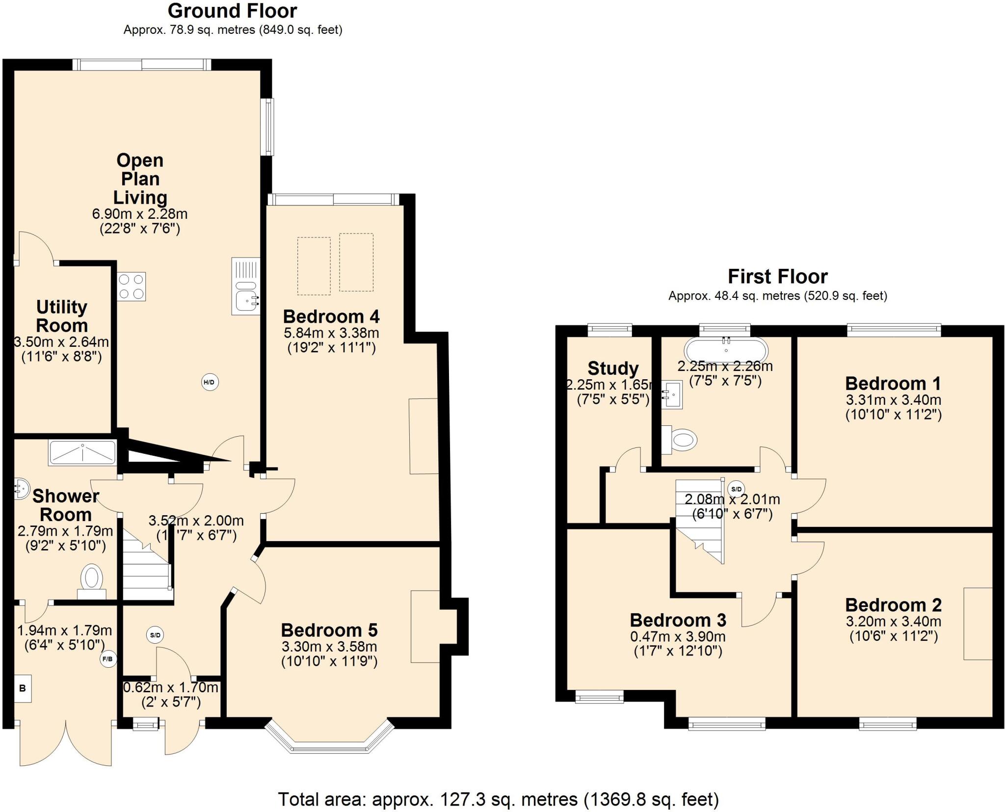 Nanpantan Road, Loughborough floorplan