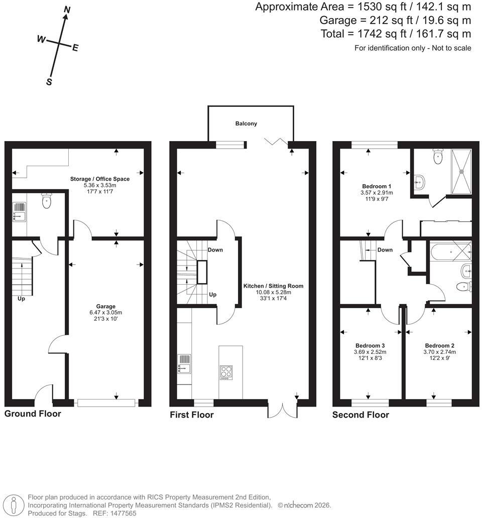 Taw Wharf, Sticklepath, Barnstaple floorplan