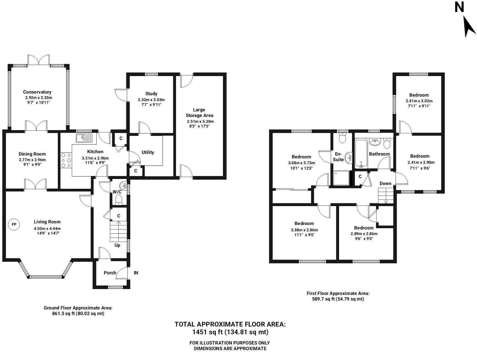 Wheatfields, Great Stambridge, Rochford, SS4 floorplan