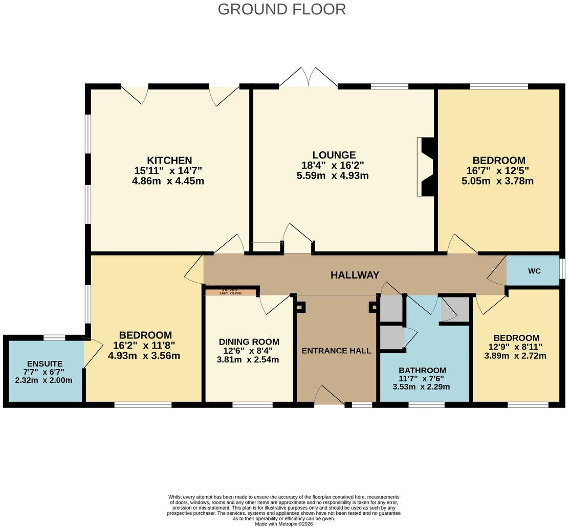 Lower North Street, Cheddar, BS27 floorplan