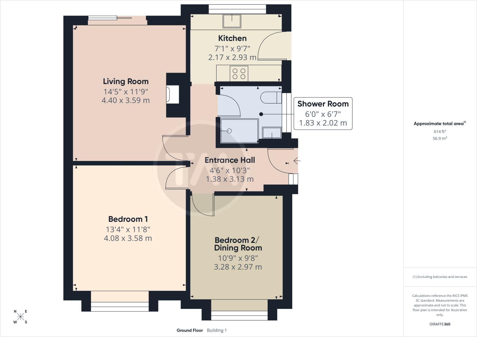 Holme Court Avenue, Biggleswade, Bedfordshire, SG18 floorplan
