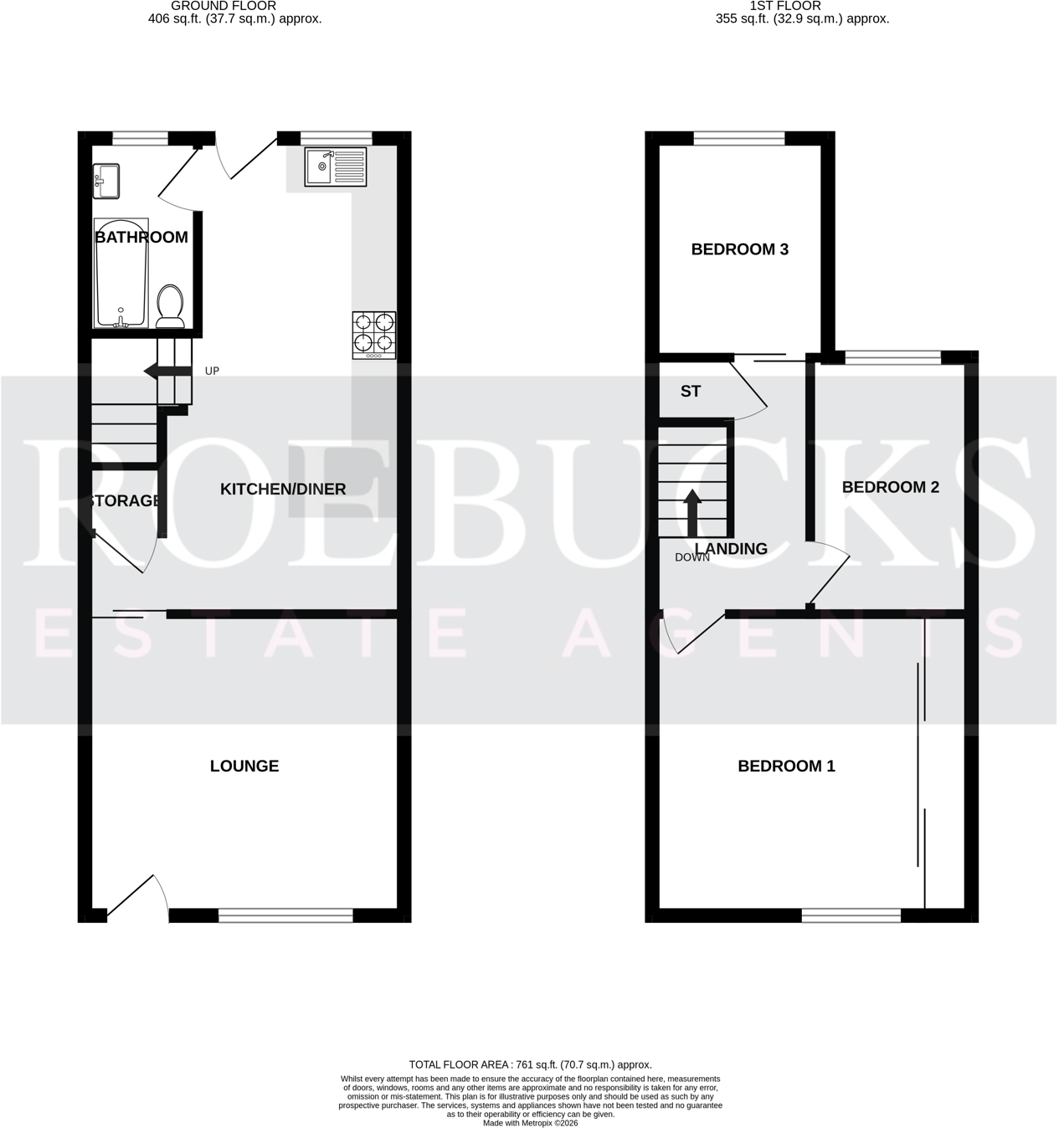 Richmond Avenue, Darton, Barnsley, S75 floorplan