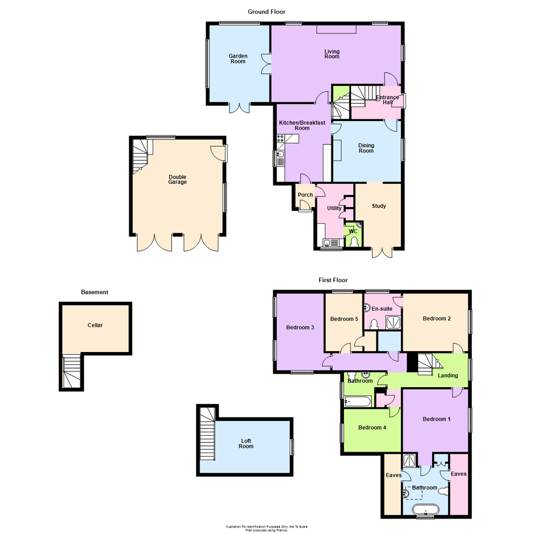 Elm Farm Cottage, Welshpool Road, Bicton Heath, Shrewsbury SY3 5AH floorplan