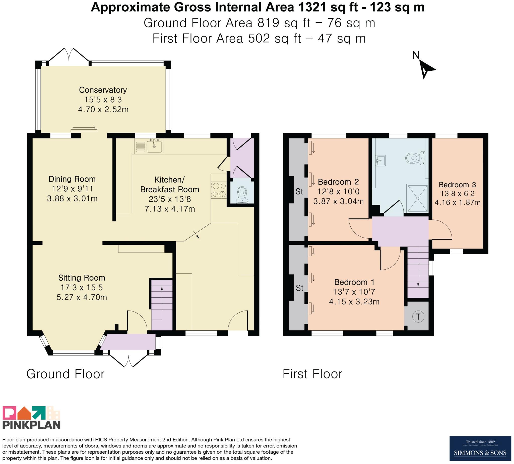 Queen Street, Piddington, HP14 floorplan