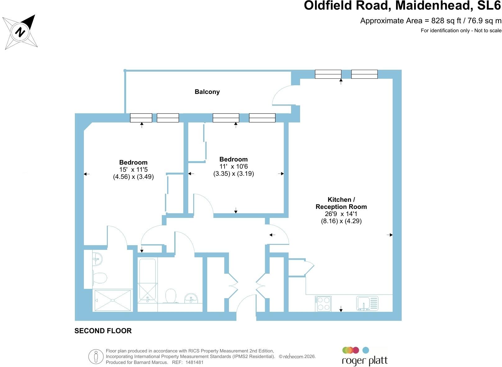 Oldfield Road, Maidenhead floorplan