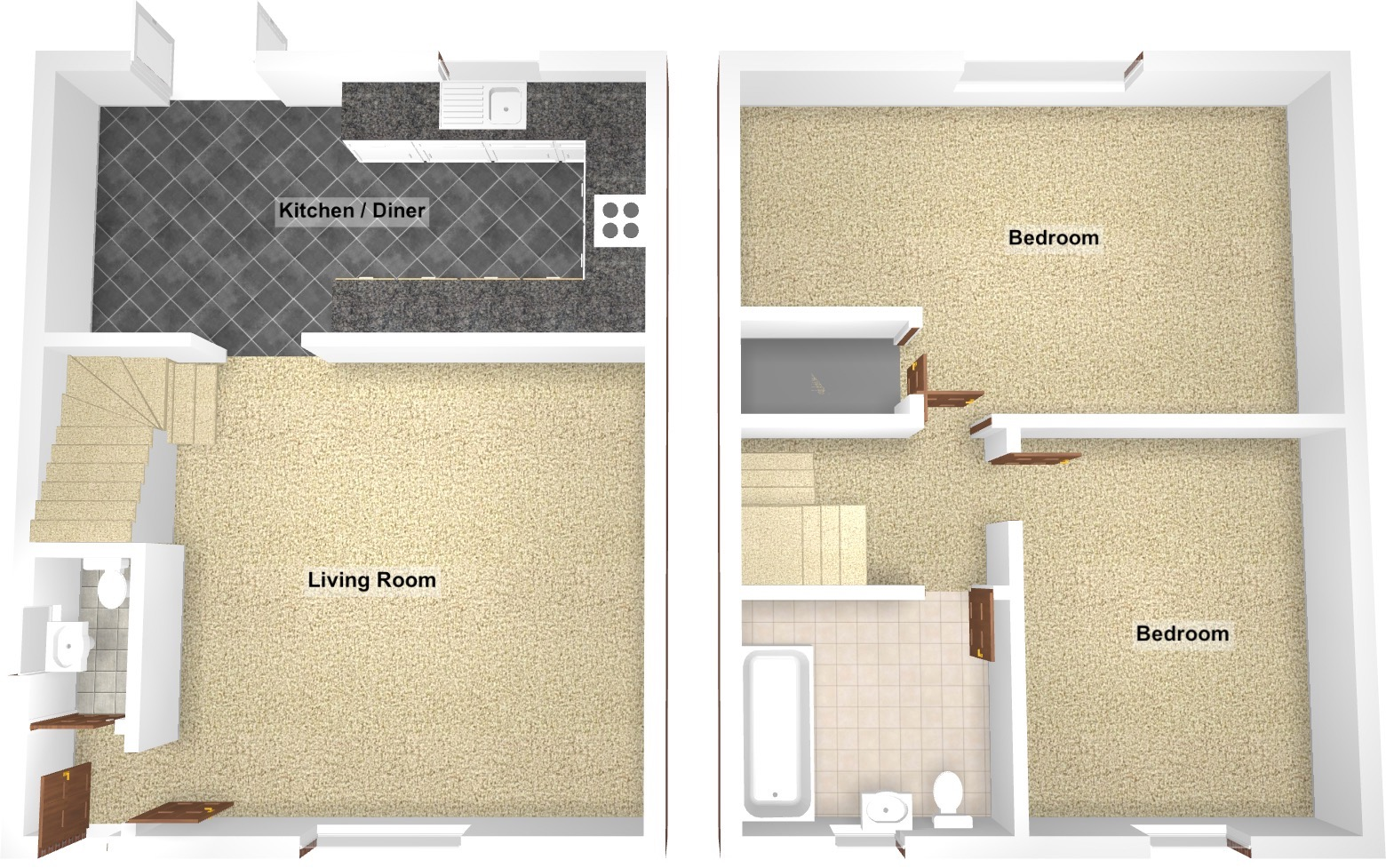 Seaham, Durham, SR7 floorplan
