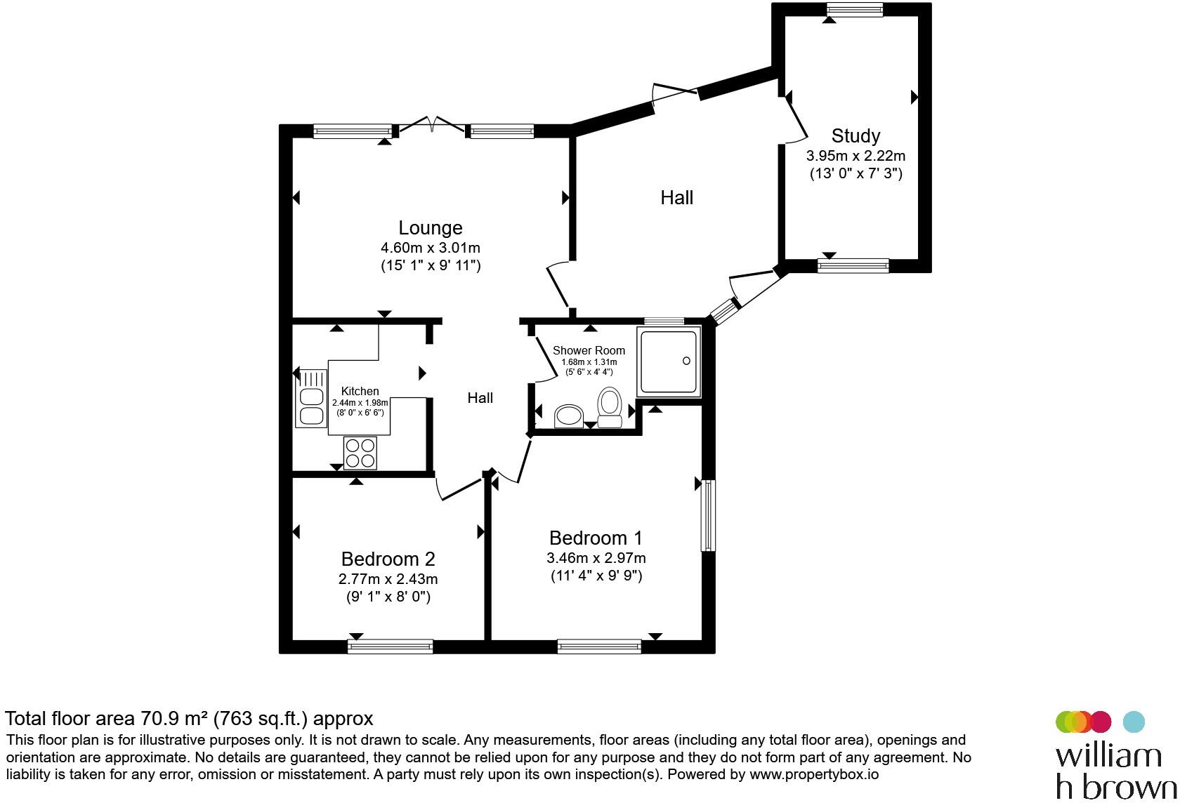 The Dell, Anderby Creek, Skegness floorplan