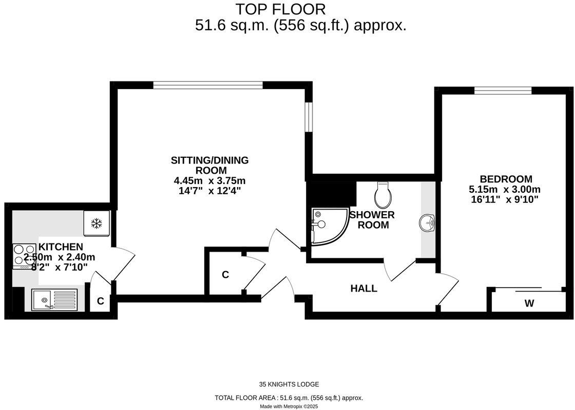 North Close, Lymington, SO41 floorplan