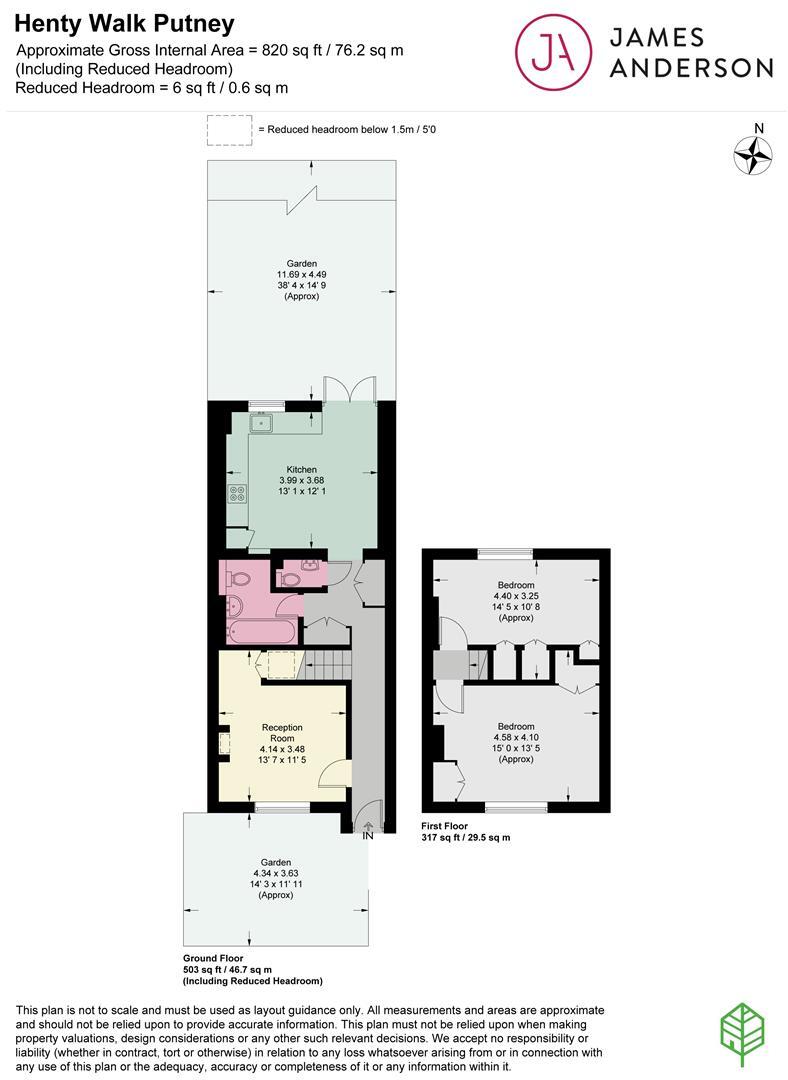 Henty Walk, Putney, SW15 floorplan