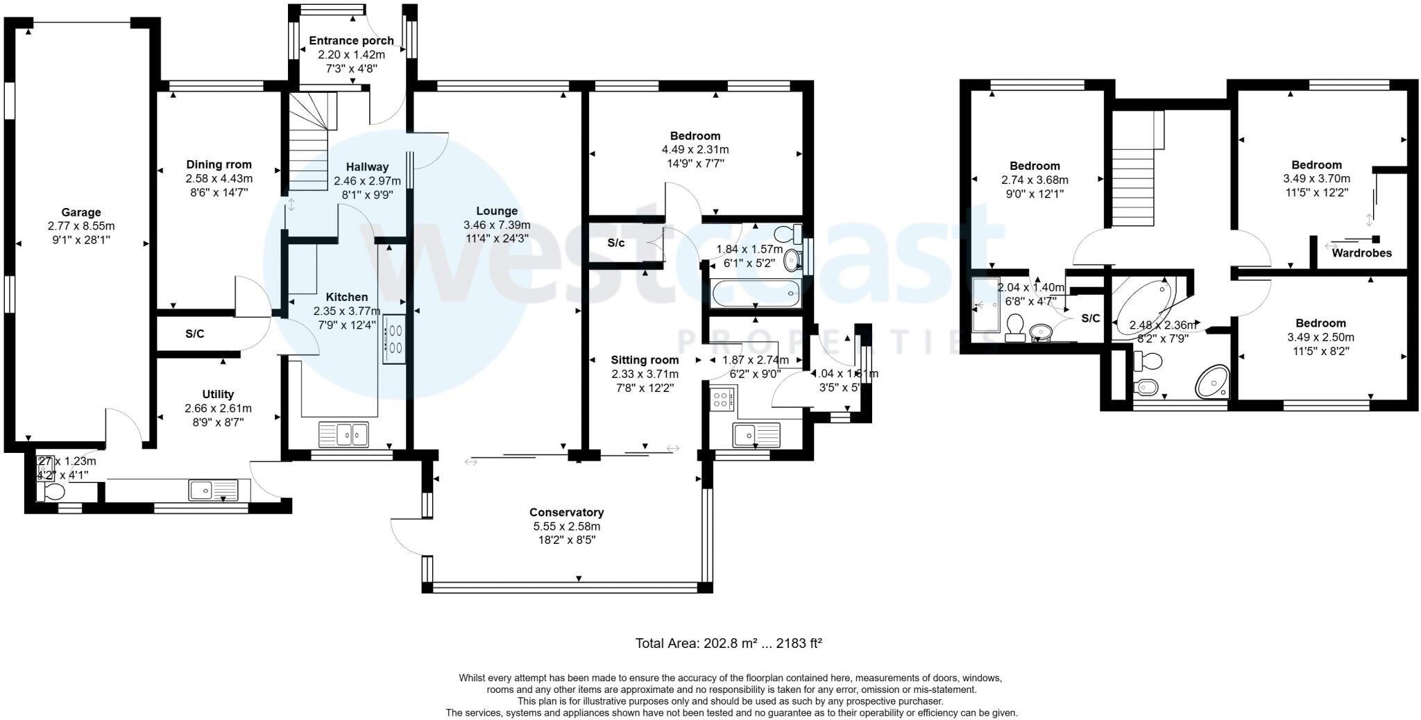 Ash Grove, Clevedon, North Somerset, BS21 floorplan
