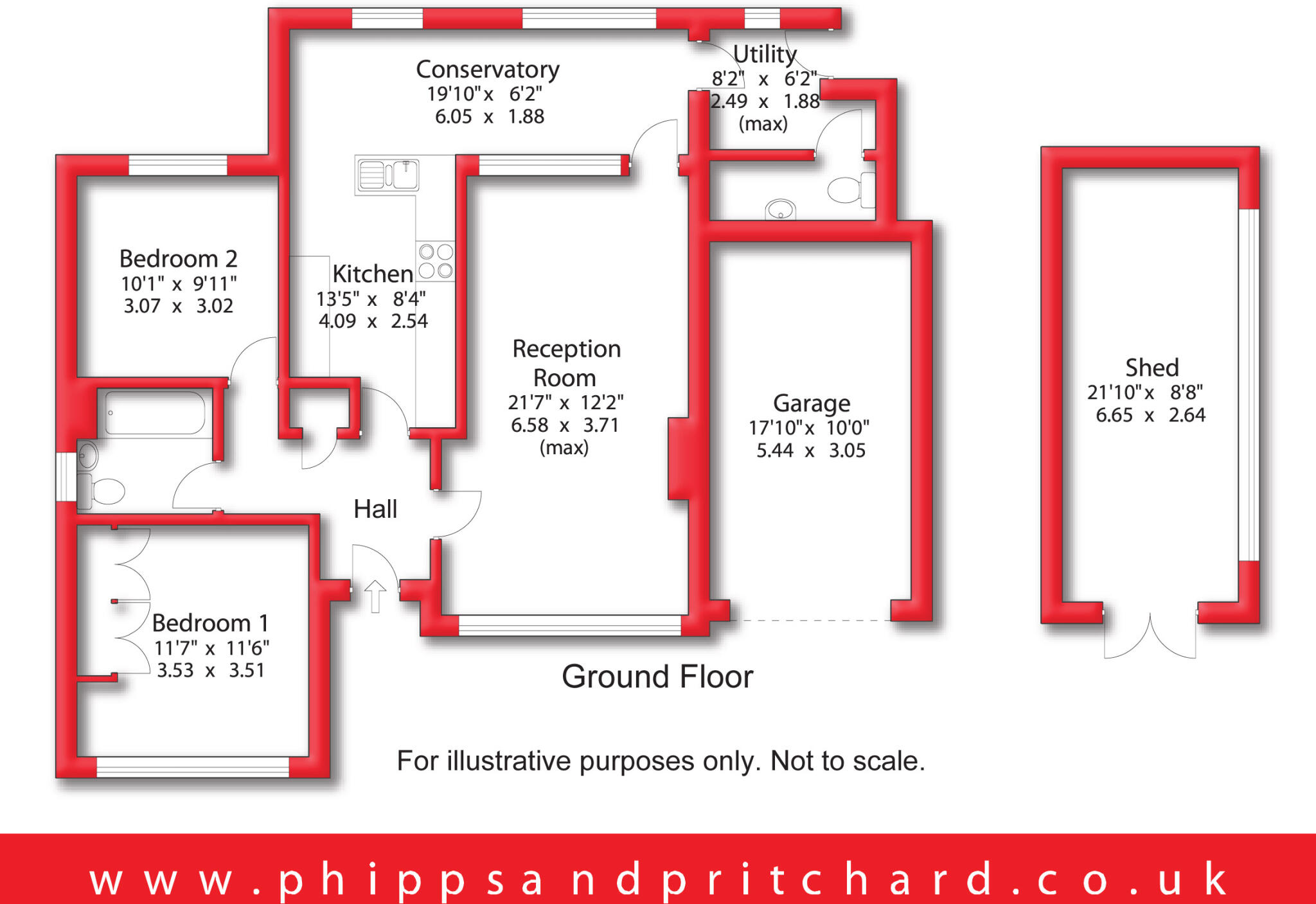 Beach Road, Stourport-on-Severn, Worcestershire floorplan