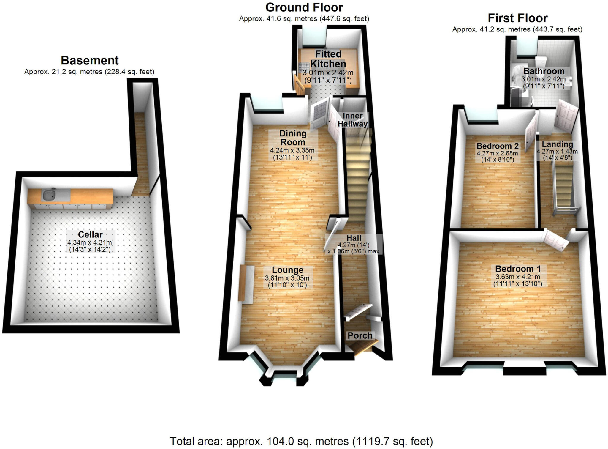 Cuthbert Road, Cheadle floorplan