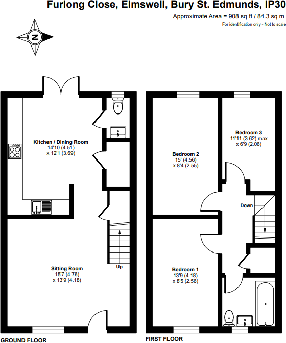 Furlong Close, Elmswell floorplan