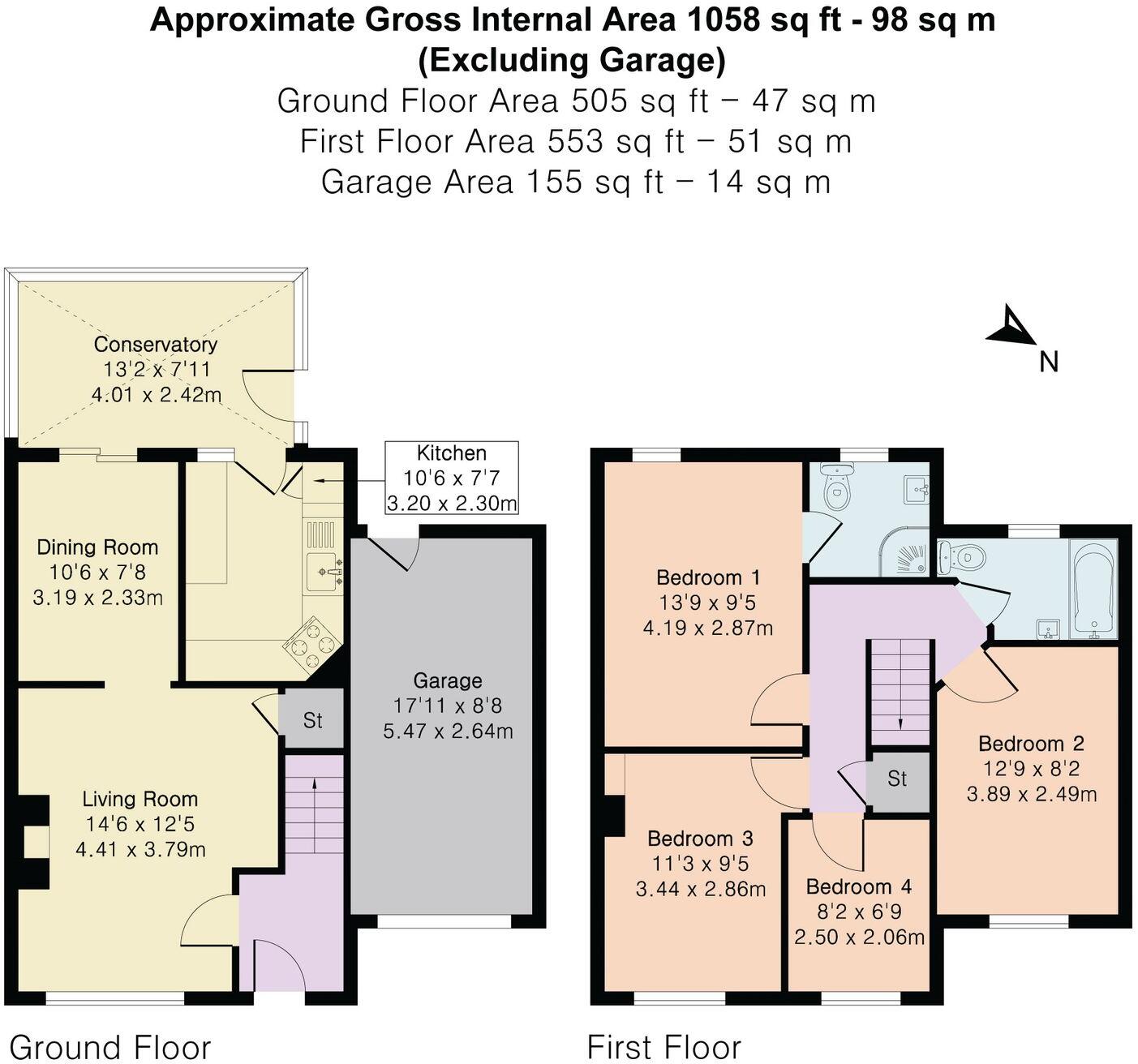 Evea Close, Truro, TR1 floorplan