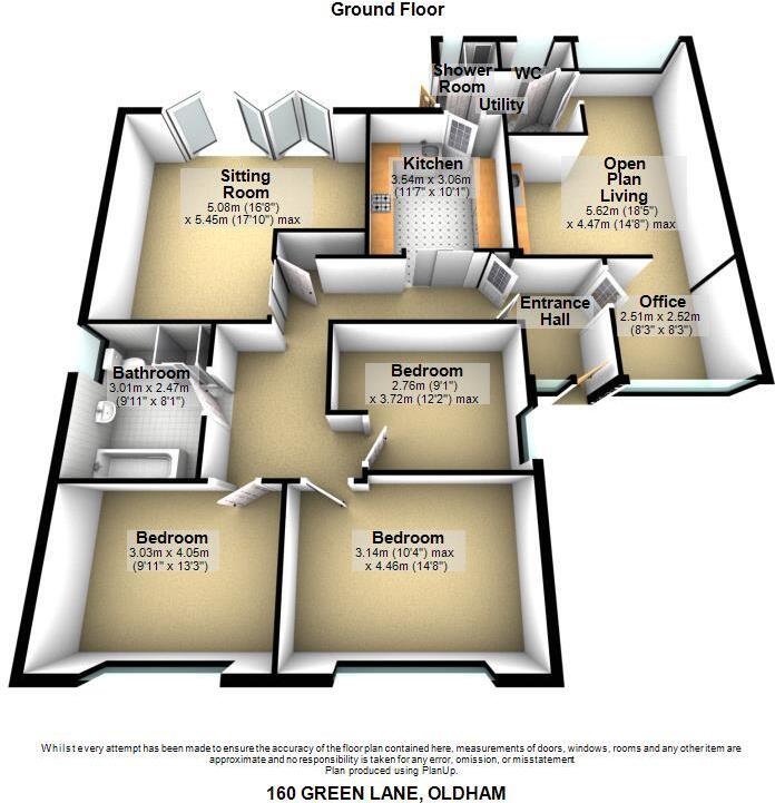 Green Lane, Oldham floorplan