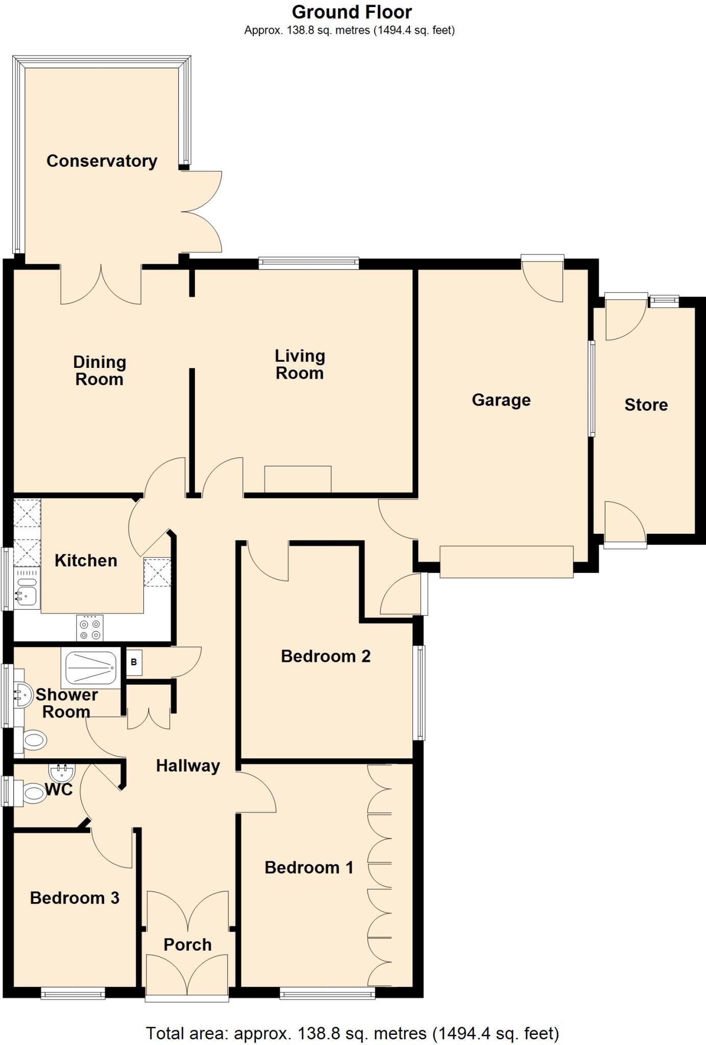 Holyrood Close, Trowbridge floorplan