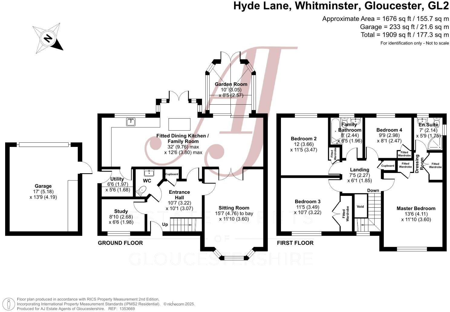 Hyde Lane, Whitminster, Gloucester floorplan