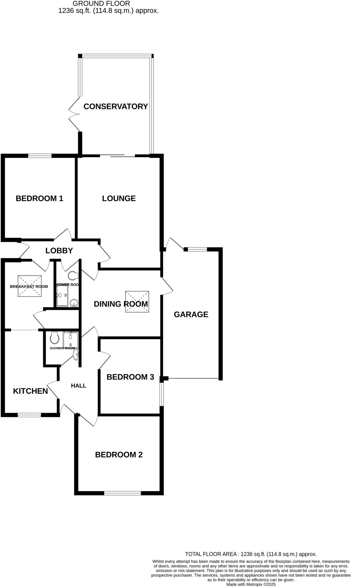 Green Lane, Tiptree floorplan