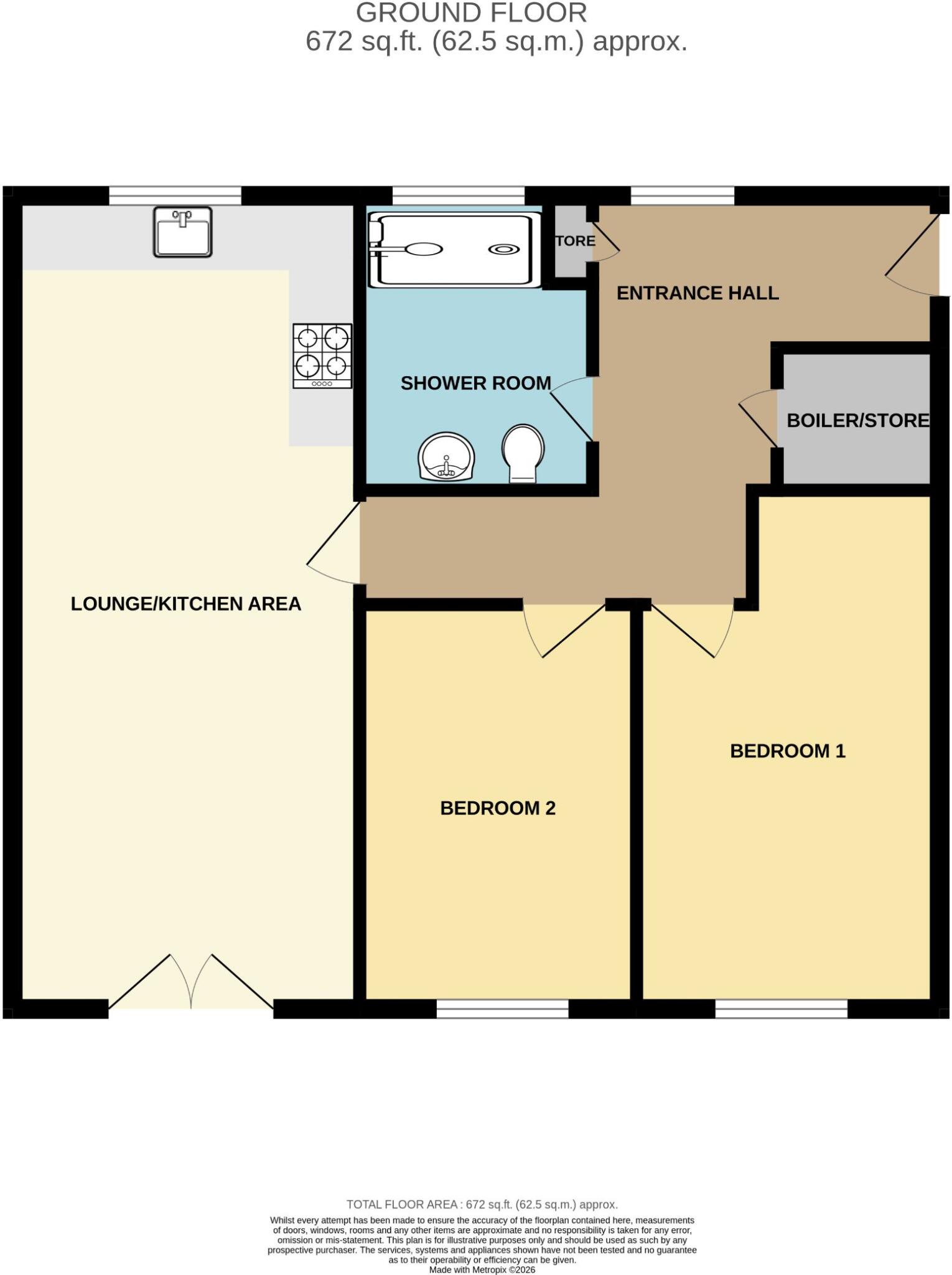 Freeman Court, Bailiff Bridge, HD6 4FN floorplan