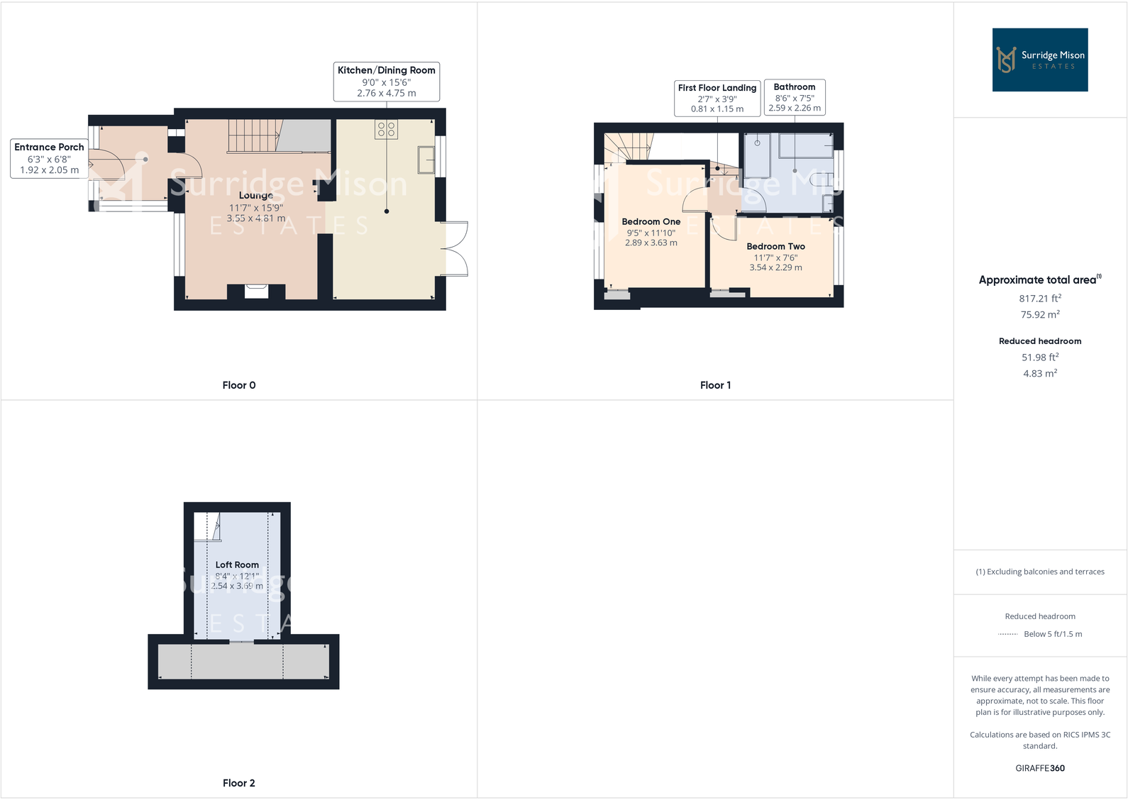 Mill View Close, Westham, Pevensey, East Sussex, BN24 floorplan