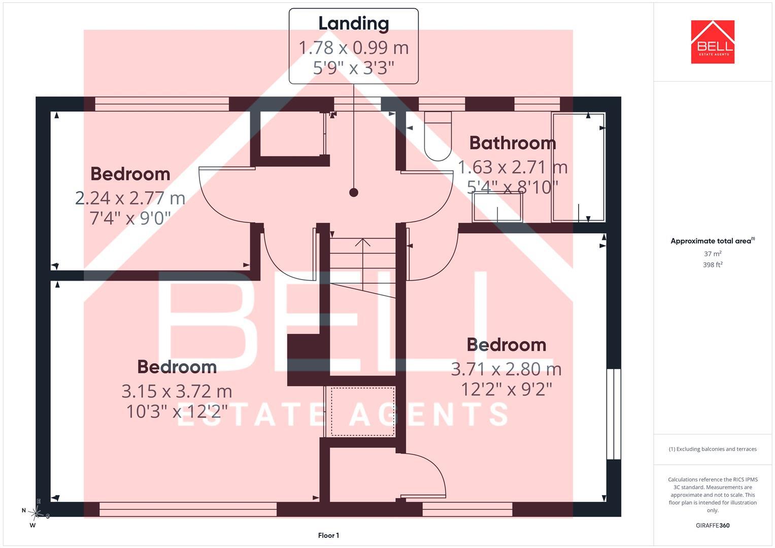 Oakwood, Gateshead floorplan