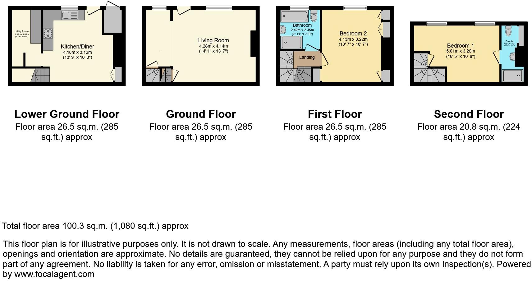 Hayleigh Mount, Leeds, LS13 floorplan