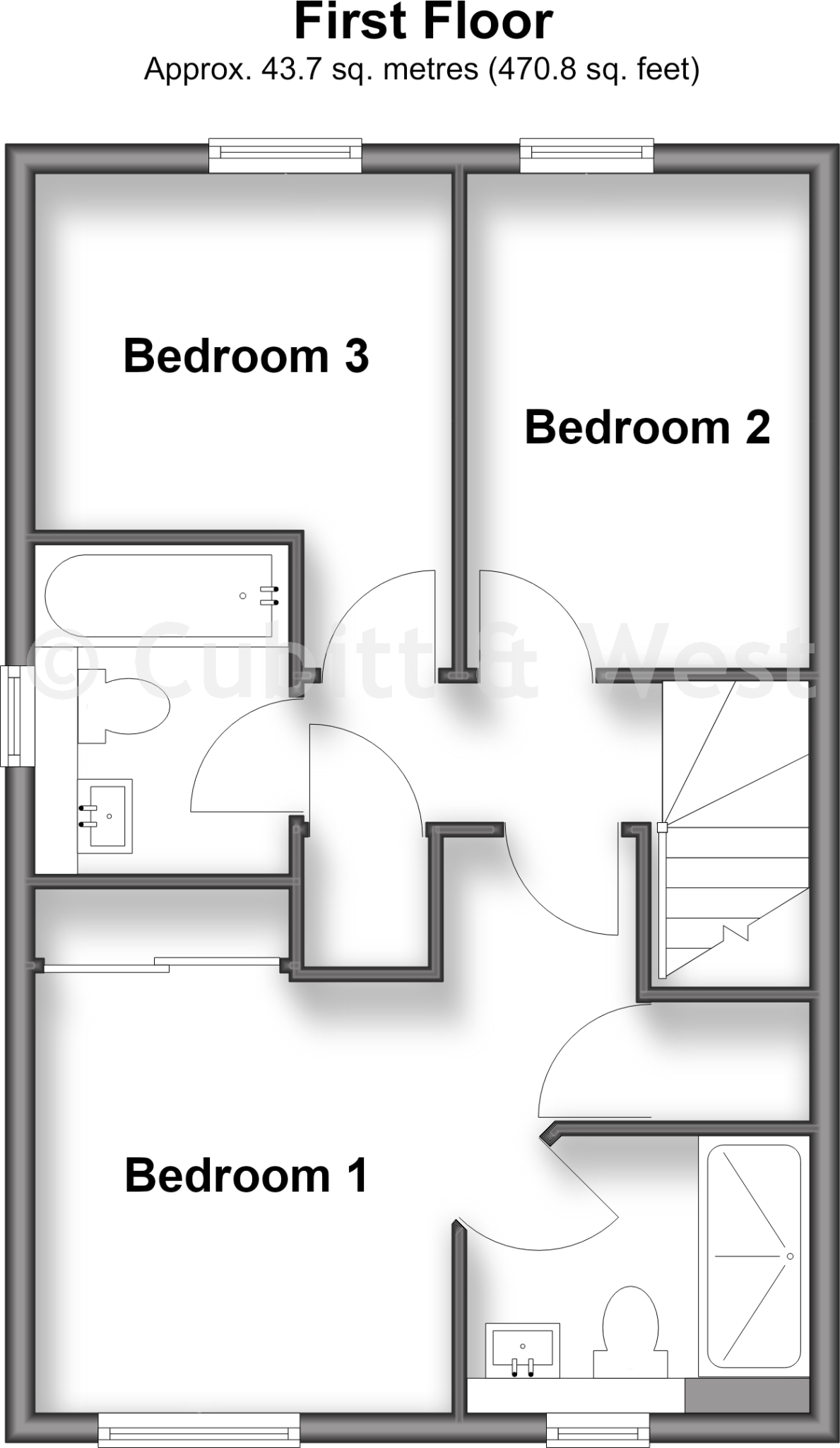 Oswald Norris Way, Pease Pottage, Crawley, West Sussex floorplan