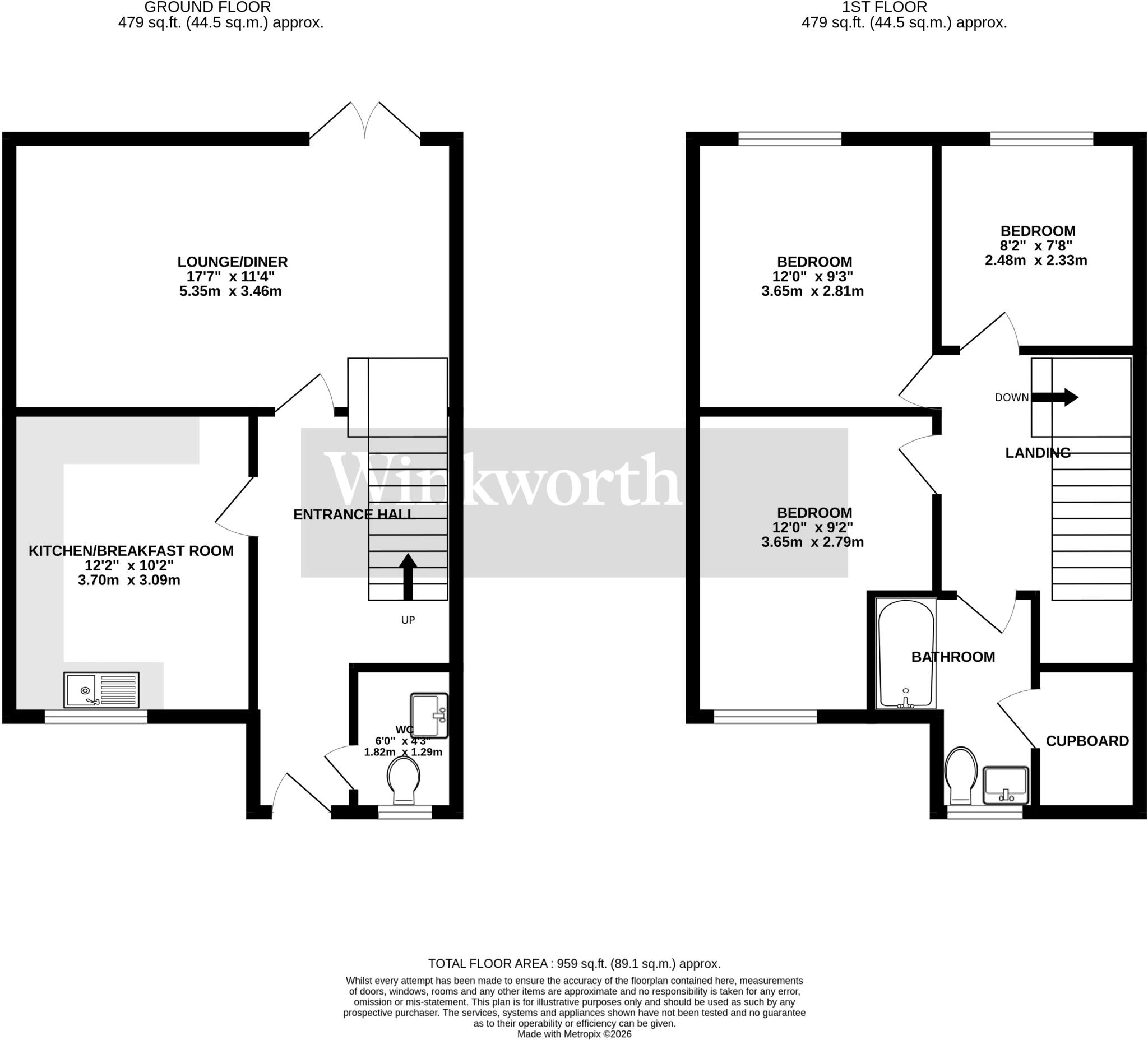 Sixteen Acre Road, Norwich, Norfolk, NR2 floorplan