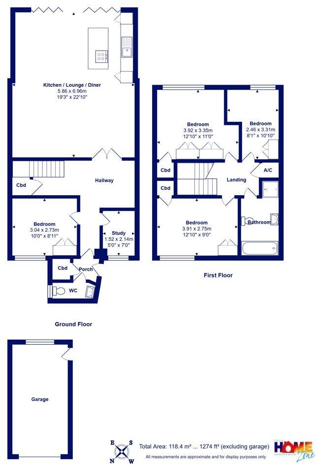 Mude Gardens, Mudeford floorplan