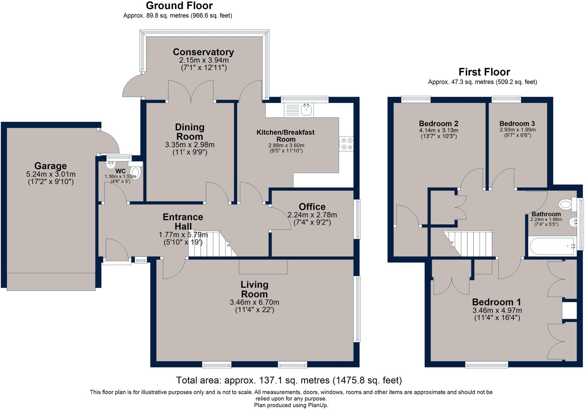 St. Marys Close, Woodnewton, Northamptonshire, floorplan